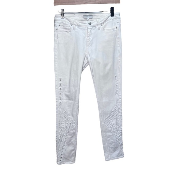 IRO Hawkins Eyelet Skinny Jeans Size 26 - Picture 3 of 15